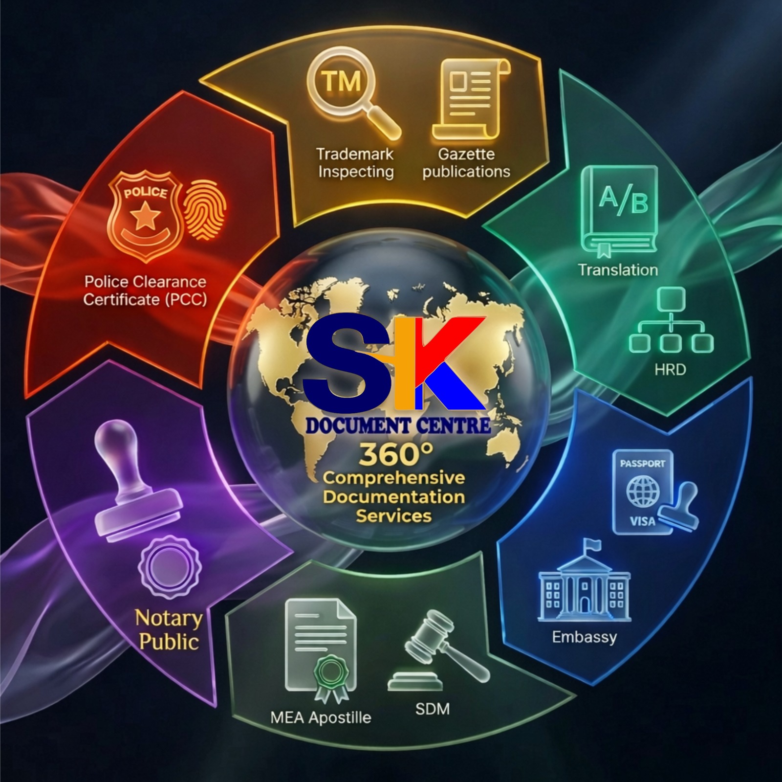 Document Attestation Services - S K Document Centre