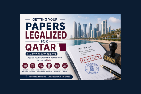 Getting your papers legalized for Qatar